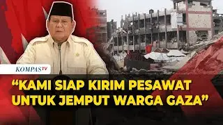 Presiden Prabowo Subianto Nyatakan Kesiapan Indonesia Menampung Ribuan Warga Gaza