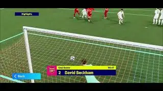 Bend it like Beckham ⚽️ #efootball #freekick #efootball2026mobile #efootball2026gameplay 