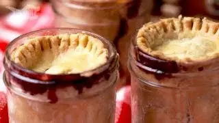Cherry Pies in Mason Jars! Casserole Queens