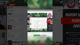 Alabama vs. Indiana: College Football Tournament Upset Alert! #shorts
