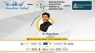 Dr. Kannan Gireesh | Maharashtra & North Educators&rsquo; Summit 2025 | LiveLife Education Pvt. Ltd.
