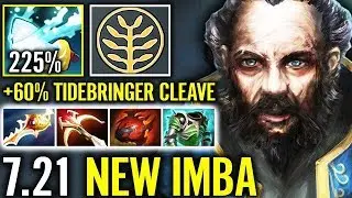 This Why u Should Pick Kunkka 7.21 META New Buff 225% Cleave Gameplay by Pro Dota 2 Top Ranked
