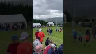Mull Highland Games 2023 Preparing for the competitions