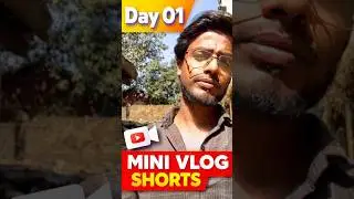My First Daily Mini Vlog | A Normal Day, Real Life ✨#minivlog #day01 #ytshorts #ytstudio #bwdvloger