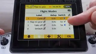 Jeti - flight modes for a scale model