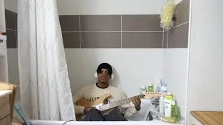 I played Verbatim by Mother Mother in a bathtub..