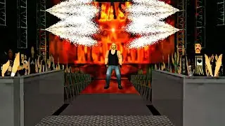 #wr3d BROCK LESNAR 2021 ENTRANCE WITH PYRO IN WR3D #beast #brocklesnar