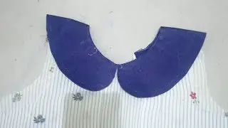 How To cut And Sew Peter Pan Collar