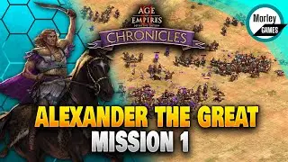 AOE2 Chronicles: Alexander the Great - Mission 1  - A lesson in warfare (4k)