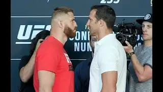 Luke Rockhold vs Jan Blachowicz faceoff