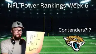 NFL Week 6 Power Rankings Will Shock You!