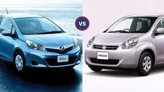 Toyota vitz(2014) vs toyota passo moda(2015)