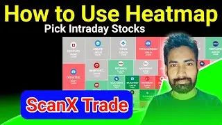 How to Use Heatmap in ScanX Trade || How To Use Heatmap For Trading