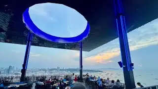 Pattaya, Thailand- Hilton Horizon rooftop bar and Drift lounge