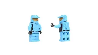 LEGO Red vs Blue - You Don&rsquo;t Know Me!! [BLENDER ANIMATION RECREATION]