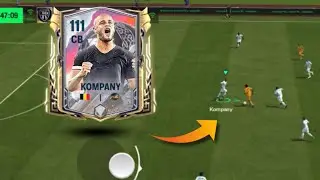 111 VINCENT KOMPANY GAMEPLAY TEST 🔥 FC MOBILE BEST CB  || KOMPANY FC MOBILE