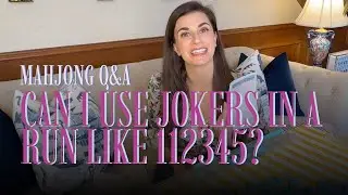 Mahjong Q&A: Can I Use a Joker in a Run Like 112345?