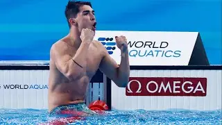 Diogo Ribeiro &eacute; campe&atilde;o do Mundo nos 100 metros mariposa