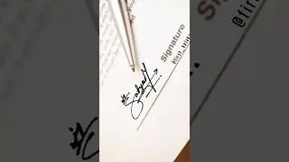 #satyam #signature @First_Kalakar