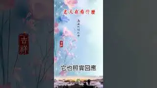 (5 )老天在看什麼？ #佛法 #人生感悟 #禅意生活