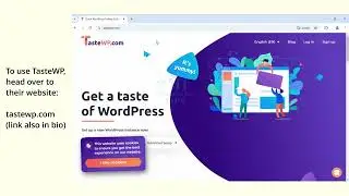 Test WordPress with Free Sample (No Install or Signup)