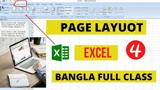 How to Use Page layout Tab in Excel | Explain All Option of Page Layout, PART 4