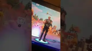 Agent jones doing iron man emote