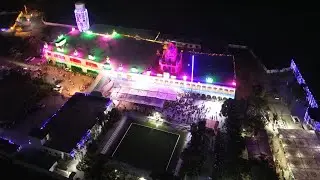 Sant Baba Onkar Nath Ji gurudwara #jalandhar#punjab #drone#jalandharcity #goldentemple@PB08wale28