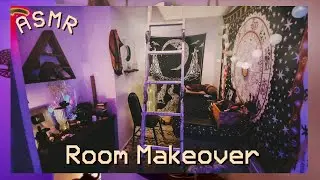 ASMR Mi espacio espiritual 🦋 Abrí un hoyo en el techo para tener luz 🌞 Room Tour + Renovación!