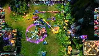 Twisted Fate Quadra Kill!