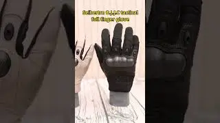 Seibertron Carbon Fiber Hard Knuckle Sheepskin Palm Motorcycle Gloves