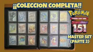 &iexcl;&iexcl;COLECCION COMPLETA POKEMON TCG: SCARLET & VIOLET 151!!  (2&deg; PARTE)🙂😁