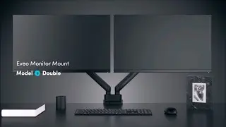 EVEO Dual Arm Monitor Mount