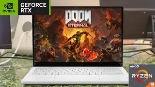 ROG Zephyrus G14 (2025) RTX 5060 | Doom Eternal Performance Test