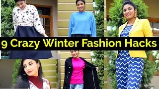 9 Amazing Life Saving Winter Hacks You Must Try | Winter clothing Fashion Hacks | Aanchal