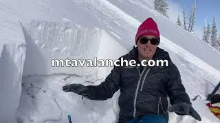 Unstable Snow Structure - Bridger Range, 12 Dec 2023