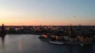 stunning sunset from Ivar los park
