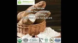 USDA Approved Bulk Organic Tapioca Starch Powder | Dietary Supplements | Greenjeeva