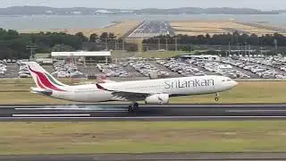 @iflysrilankan @airbus A330-300 landing on Runway 25 at Sydney Kingsford Smith Airport 