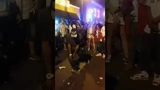 cino jookin dancing gangsta walking on beale street in memphis tn