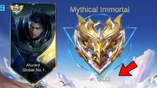 Pushing Top 3 Global Alucard ~ MLBB