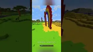 Minecraft Rainbow TNT Explosion!