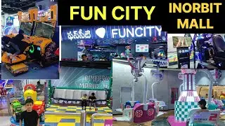 Funcity @ Inorbit mall || Hyderabad || Best play zone in hyderabad #kids Play zone #hyderabad