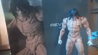 Unboxing review revoltech amazing yamaguchi attack titan
