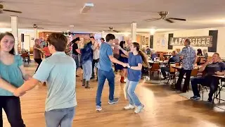 Second Cajun Dance to Steve Riley & Mamou Playboys at La Poussiere on 11/22/25