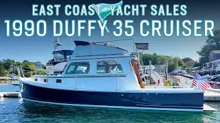 1990 Duffy 35 Flybridge Cruiser [SOLD] - Walkthrough Tour