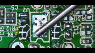 High Voltage ⚡⚡ Damage Pad || Replacement Capacitor || Repair IC.....✨.... 