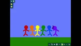 Red,Orange,Yellow,Green,Blue and Purple