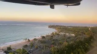 San Juan airport takeoff 
