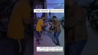 😱When your name is Gyrogod But You are 7 finger claw player😂🤣